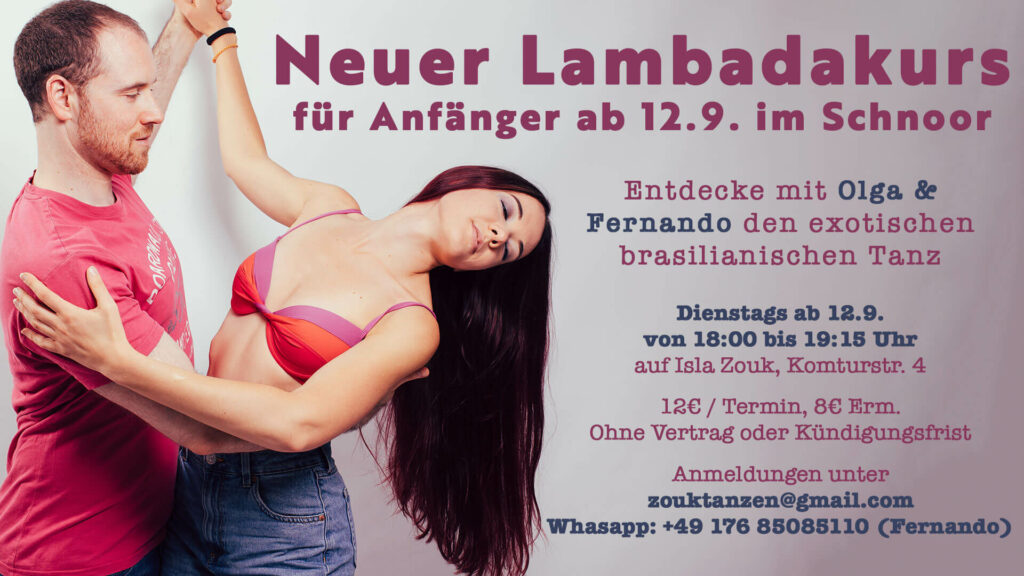 Lambadakurs für Anfänger in Bremen